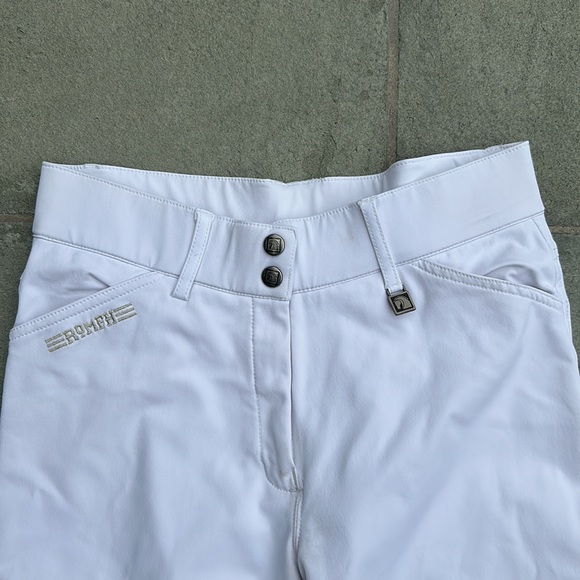 ROMFH White Riding Pants/Show Breeches 28L - Picture 2 of 6